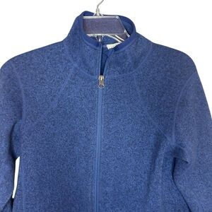 Nike ACG Blue Full Zip Fleece Jacket Small Outdoor Hiking